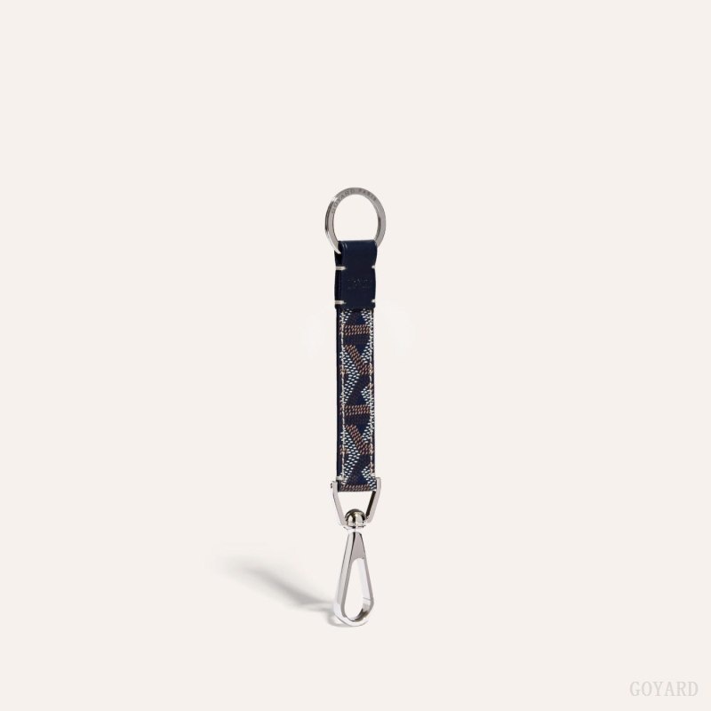 Goyard MOUSQUETON KEY RING ネイビー 青 | VHHZ4038