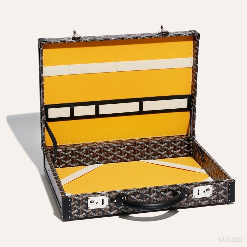 Goyard Manoir PM Document Case 黒 | POXP1034