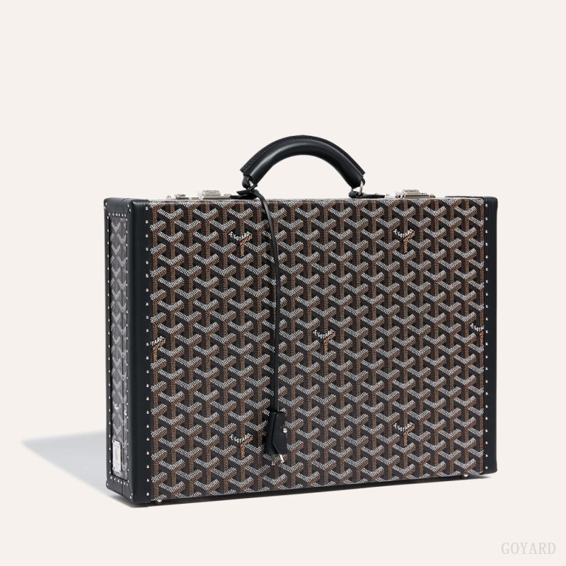 Goyard Manoir PM Document Case 黒 | POXP1034