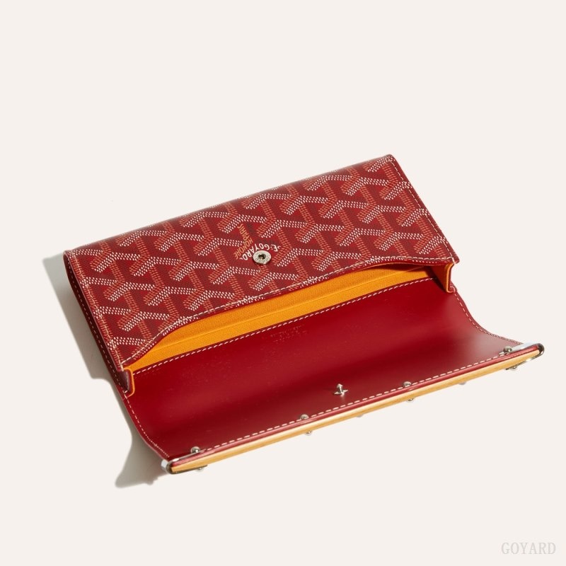 Goyard Monte-Carlo Mini Case 赤 | EKFH9037