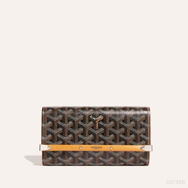 Goyard Monte-Carlo Mini Case 黒 ブラウン | HIJW2951