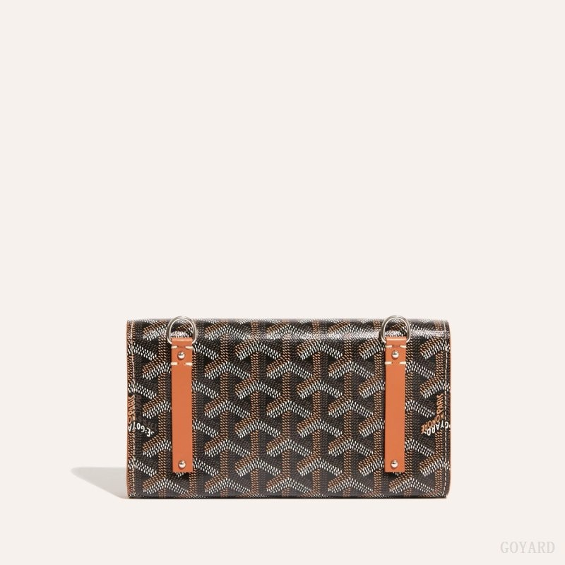 Goyard Monte-Carlo Mini Case 黒 ブラウン | HIJW2951