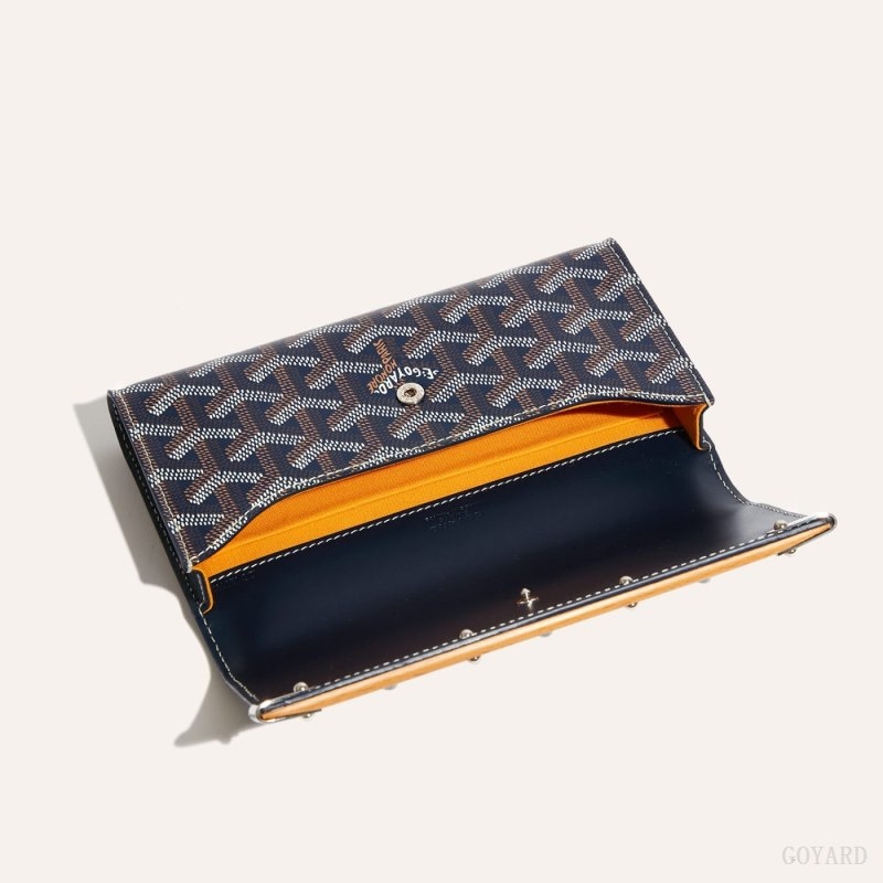 Goyard Monte-Carlo Mini Case ネイビー 青 | VVWQ6359