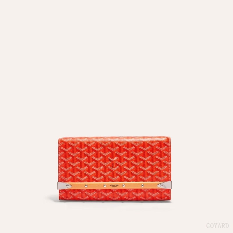 Goyard Monte-Carlo PM Clutch オレンジ | CAGS8824