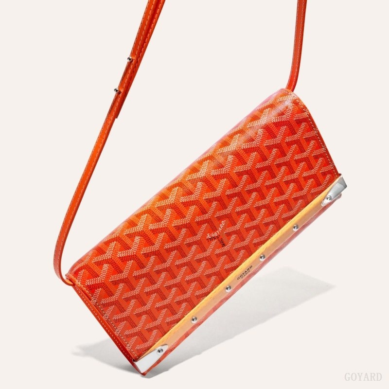 Goyard Monte-Carlo PM Clutch オレンジ | CAGS8824