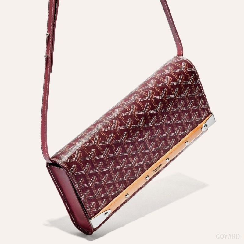 Goyard Monte-Carlo PM Clutch ボルドー | IXEQ1631