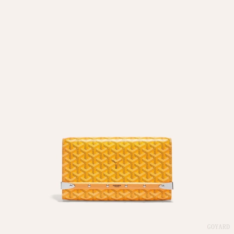 Goyard Monte-Carlo PM Clutch 黄色 | UJSG7408