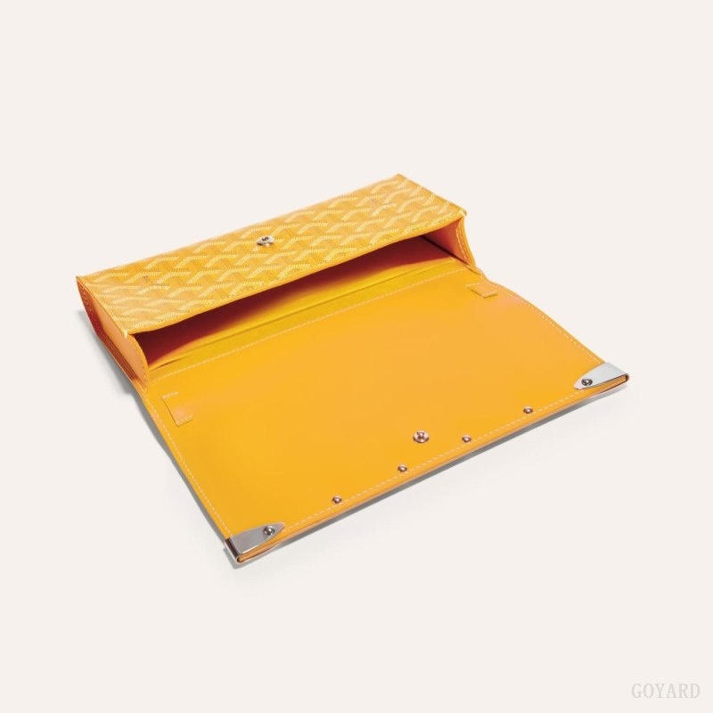 Goyard Monte-Carlo PM Clutch 黄色 | UJSG7408