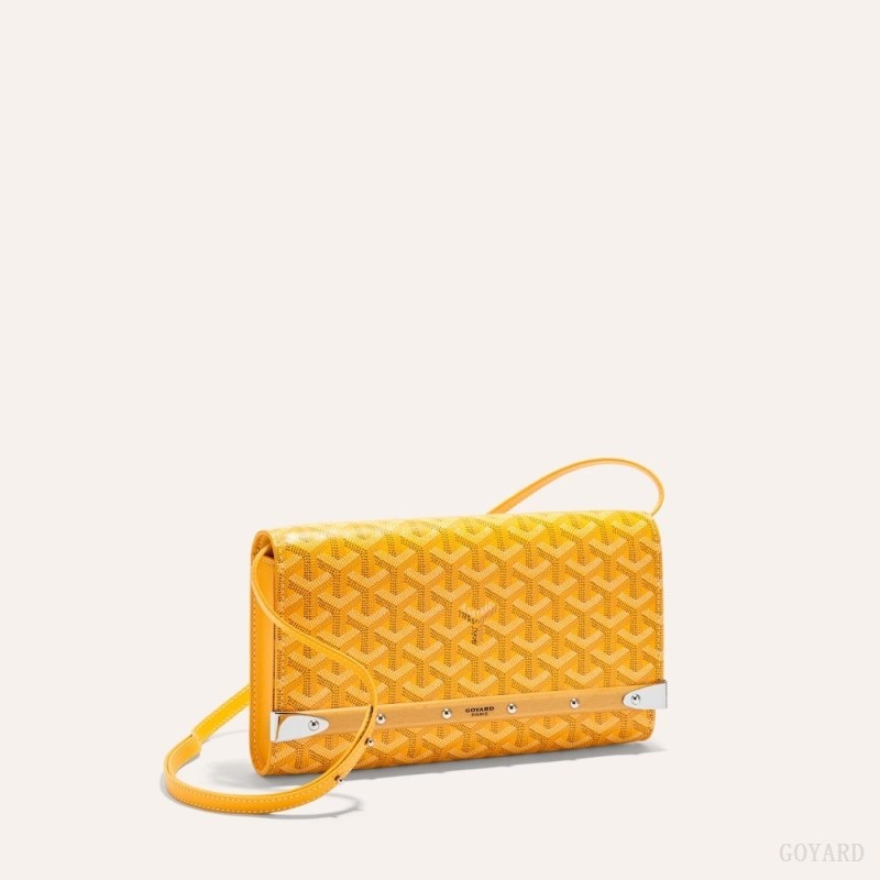 Goyard Monte-Carlo PM Clutch 黄色 | UJSG7408