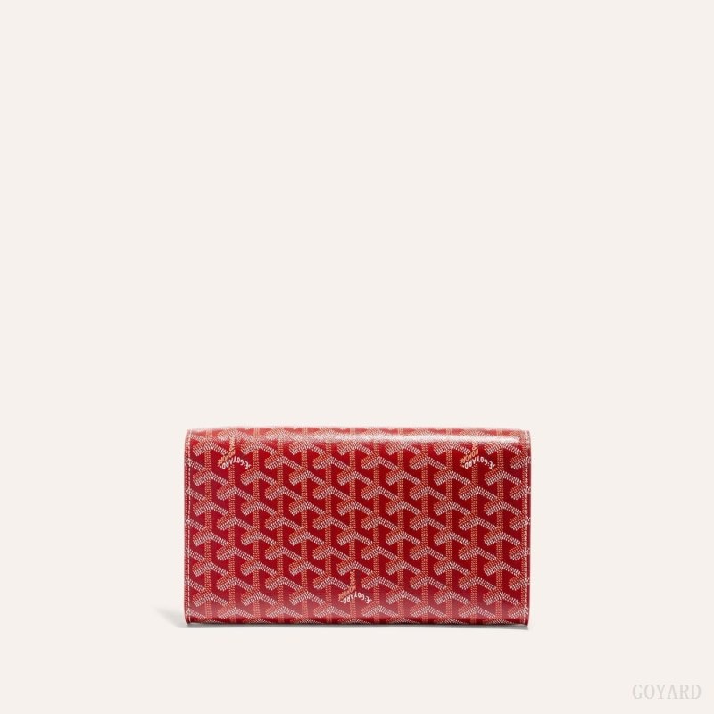 Goyard Monte-Carlo PM Clutch 赤 | UUUC8657