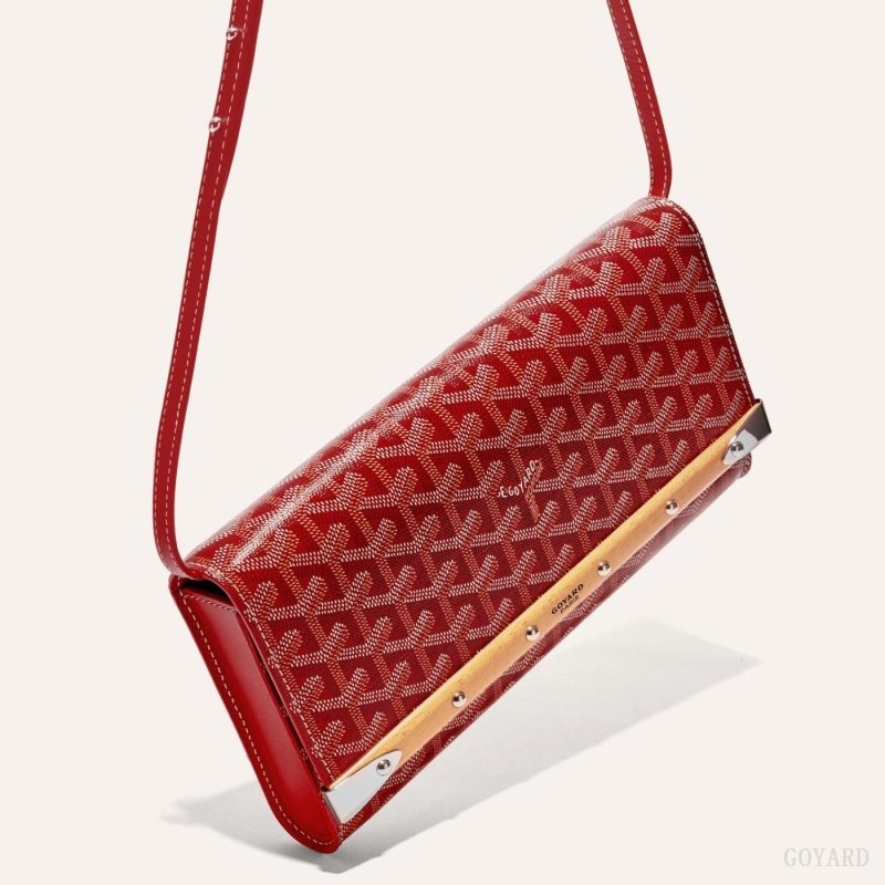 Goyard Monte-Carlo PM Clutch 赤 | UUUC8657