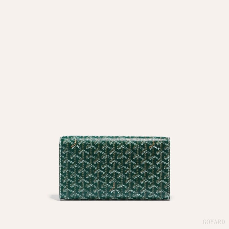 Goyard Monte-Carlo PM Clutch 緑 | WKKD1312