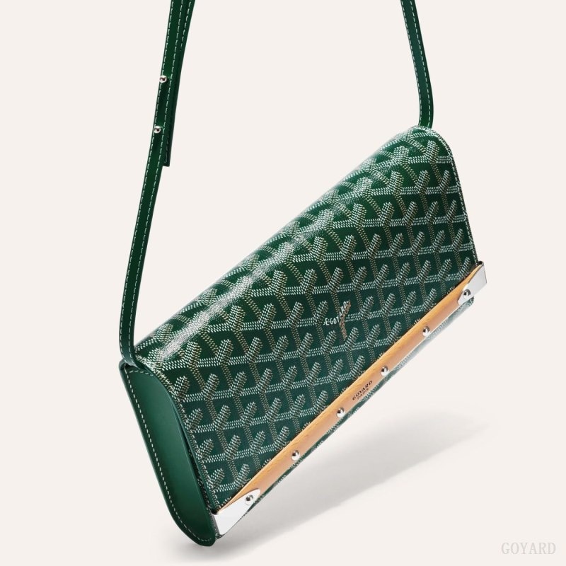 Goyard Monte-Carlo PM Clutch 緑 | WKKD1312