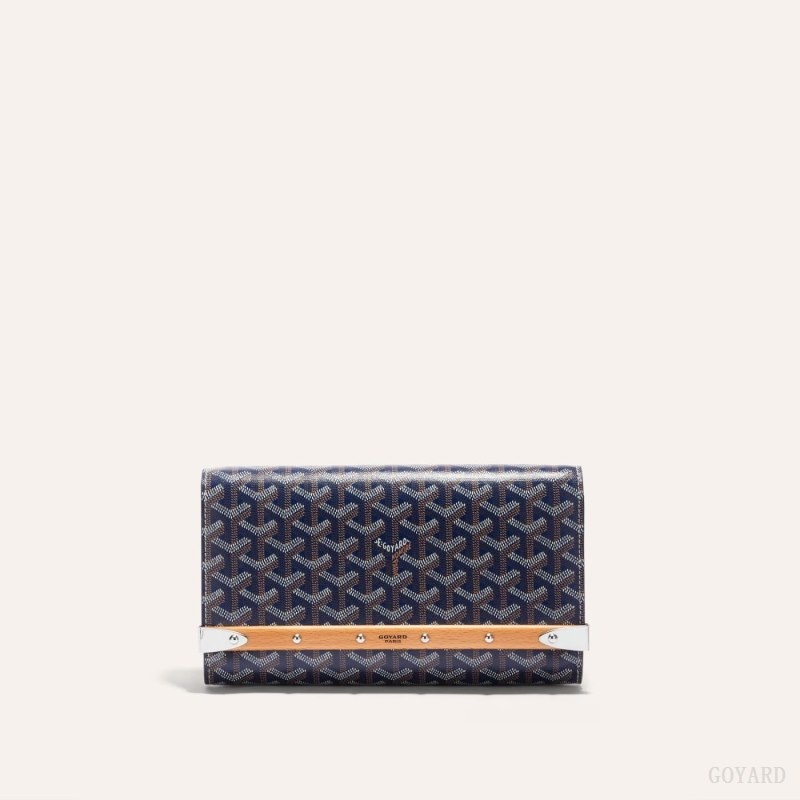 Goyard Monte-Carlo PM Clutch ネイビー 青 | SGZS5294