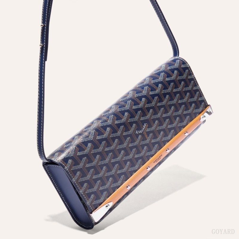 Goyard Monte-Carlo PM Clutch ネイビー 青 | SGZS5294