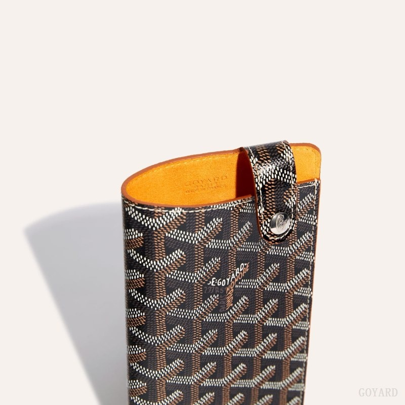 Goyard Montmartre GM Case 黒 ブラウン | NHZZ6136