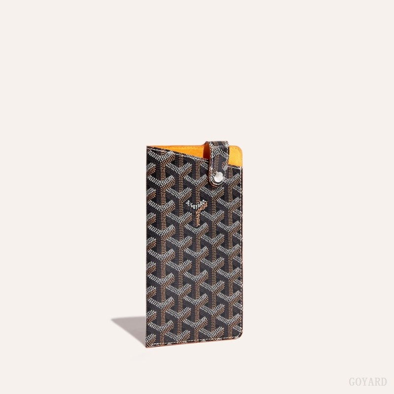 Goyard Montmartre GM Case 黒 ブラウン | NHZZ6136