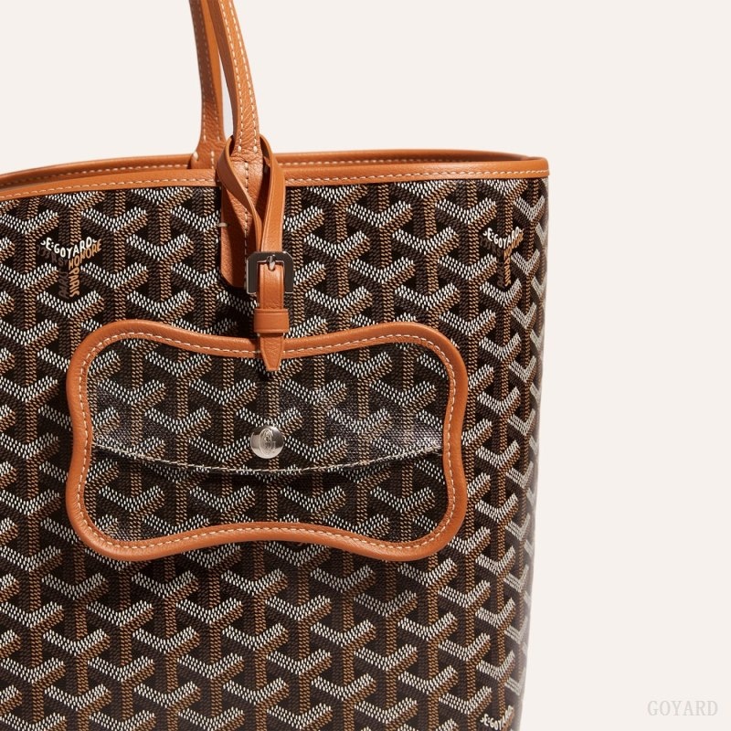 Goyard Os Grey Dog pocket 黒 ブラウン | CRDC9210