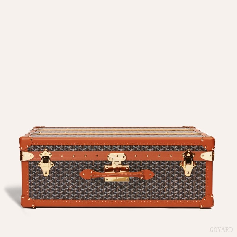 Goyard PALACE 70 SUITCASE 黒 ブラウン | QGVI3167