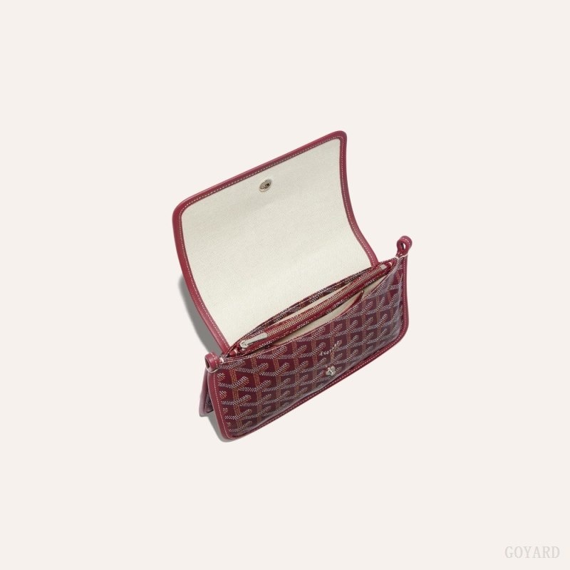 Goyard PLUMET POCKET WALLET ボルドー | IKKE2809