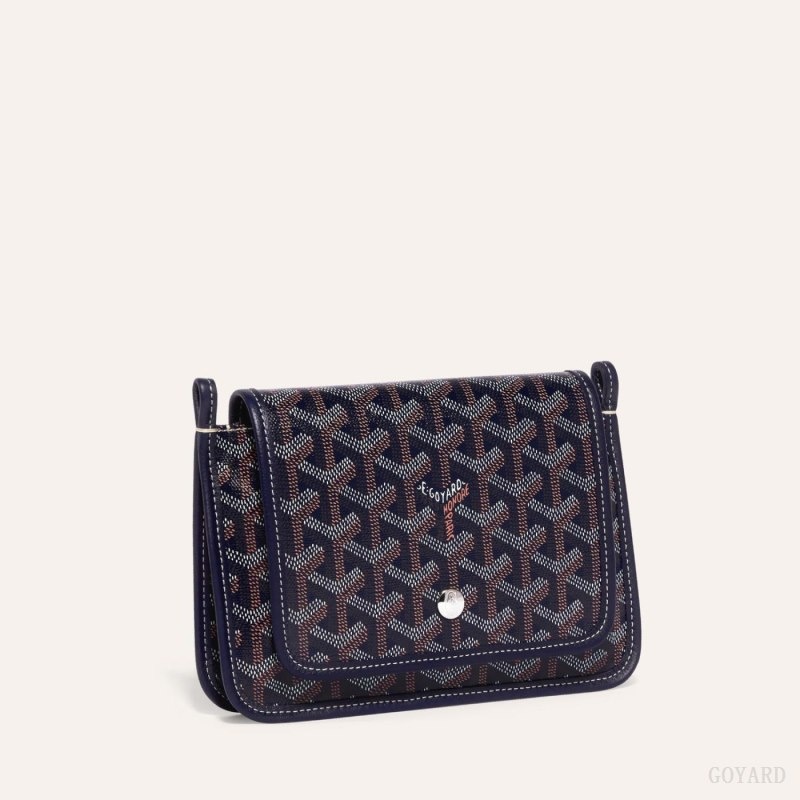 Goyard PLUMET POCKET WALLET ネイビー 青 | WWSF8843