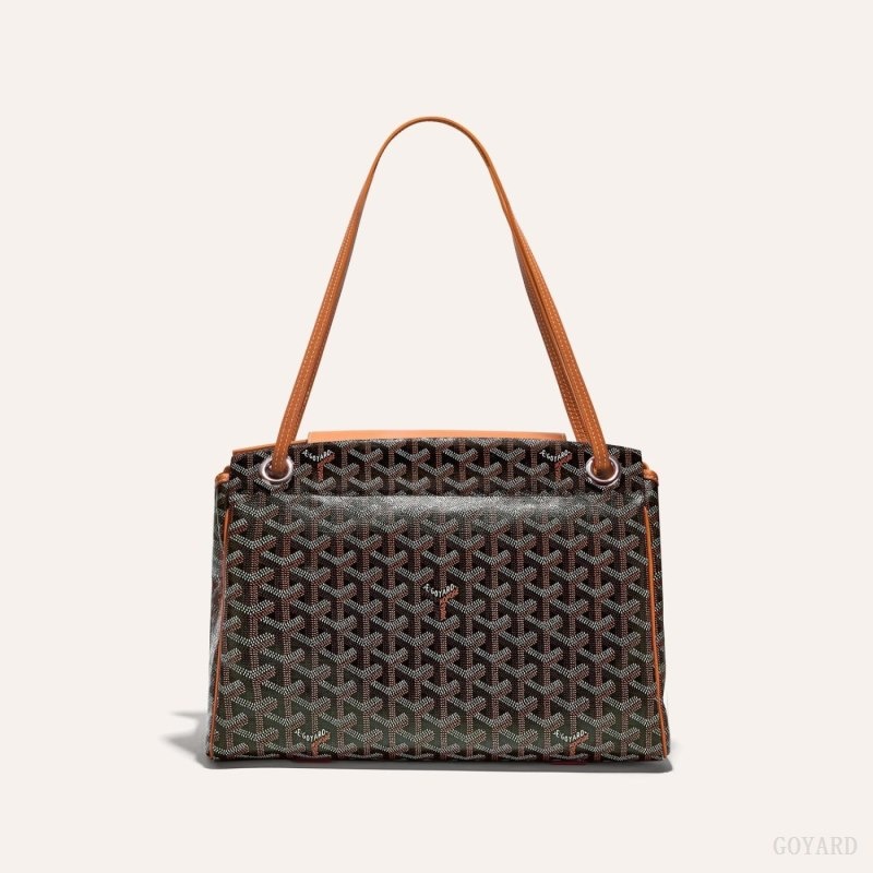 Goyard ROUETTE PM BAG 黒 ブラウン | TQMI4817