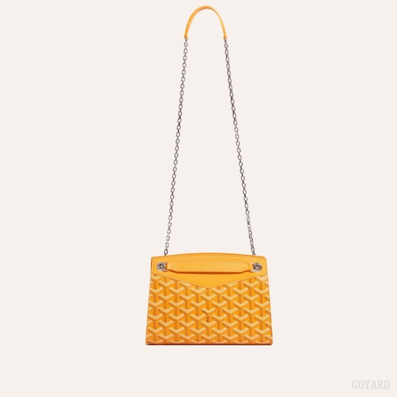 Goyard Rouette Structuré Mini Bag 黄色 | JVJP4564