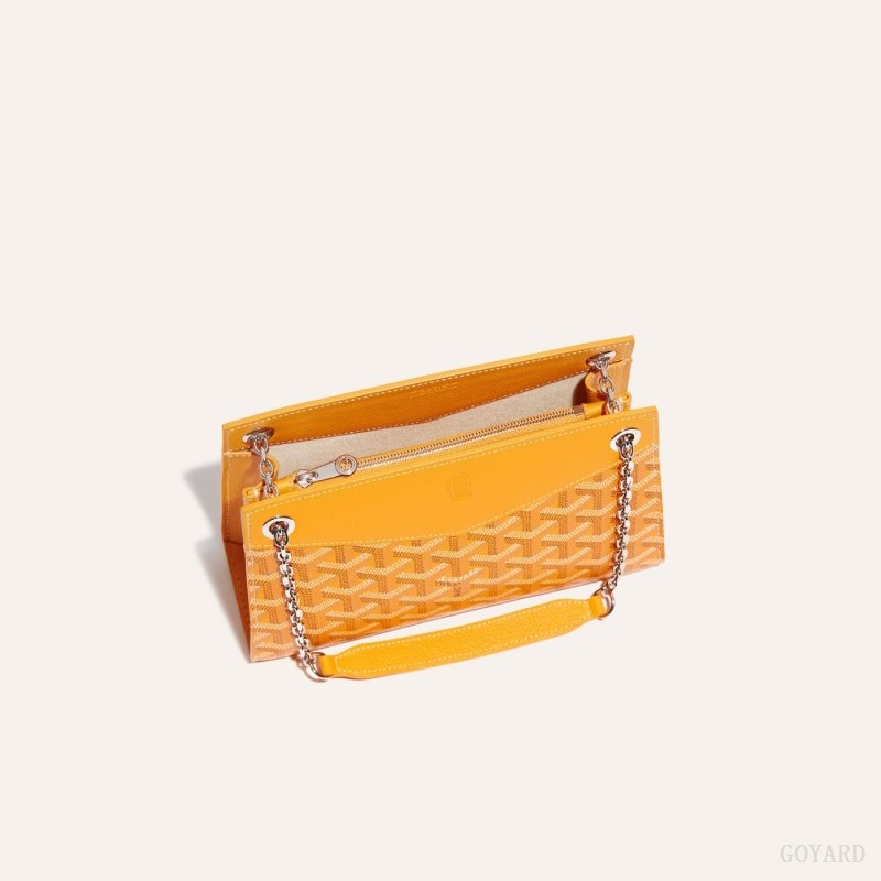 Goyard Rouette Structuré Mini Bag 黄色 | JVJP4564