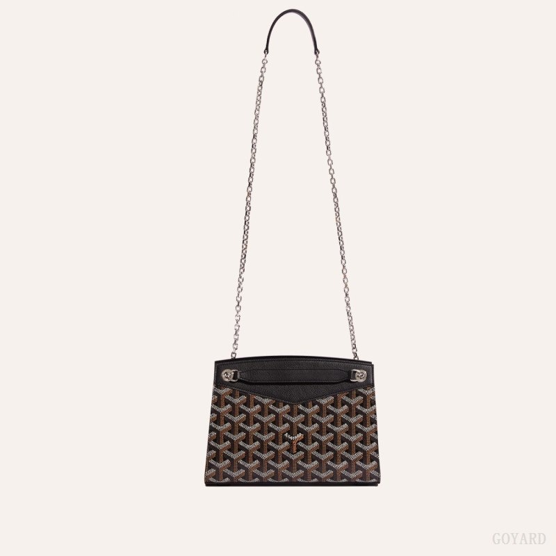 Goyard Rouette Structuré Mini Bag 黒 | YBIQ9789