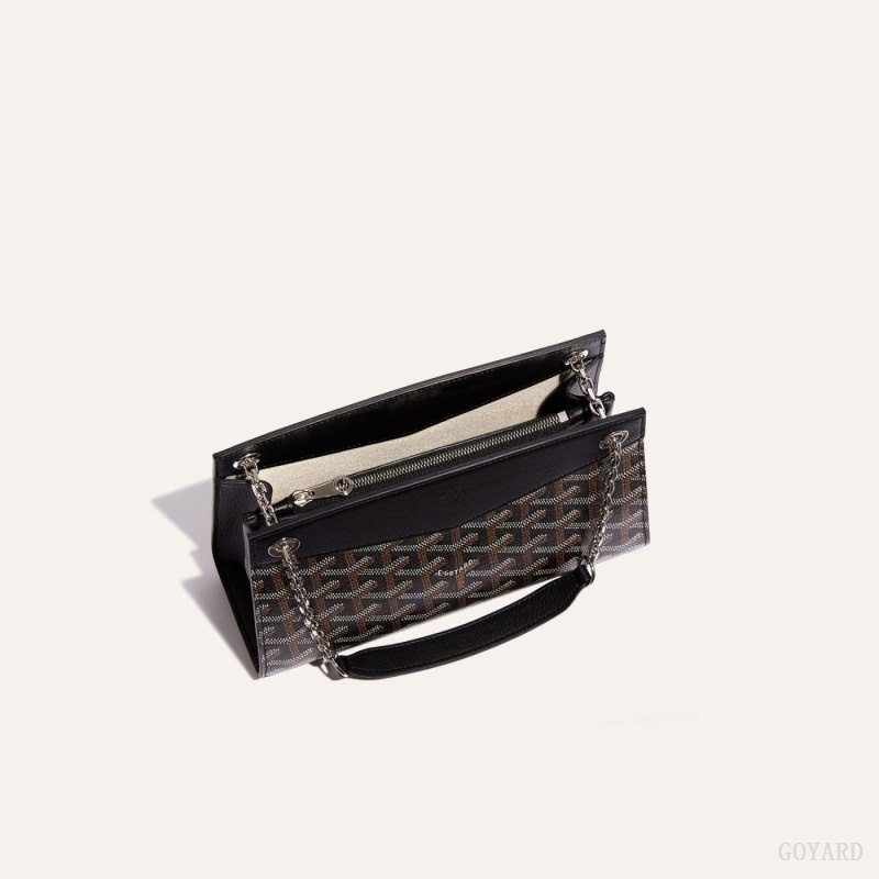 Goyard Rouette Structuré Mini Bag 黒 | YBIQ9789