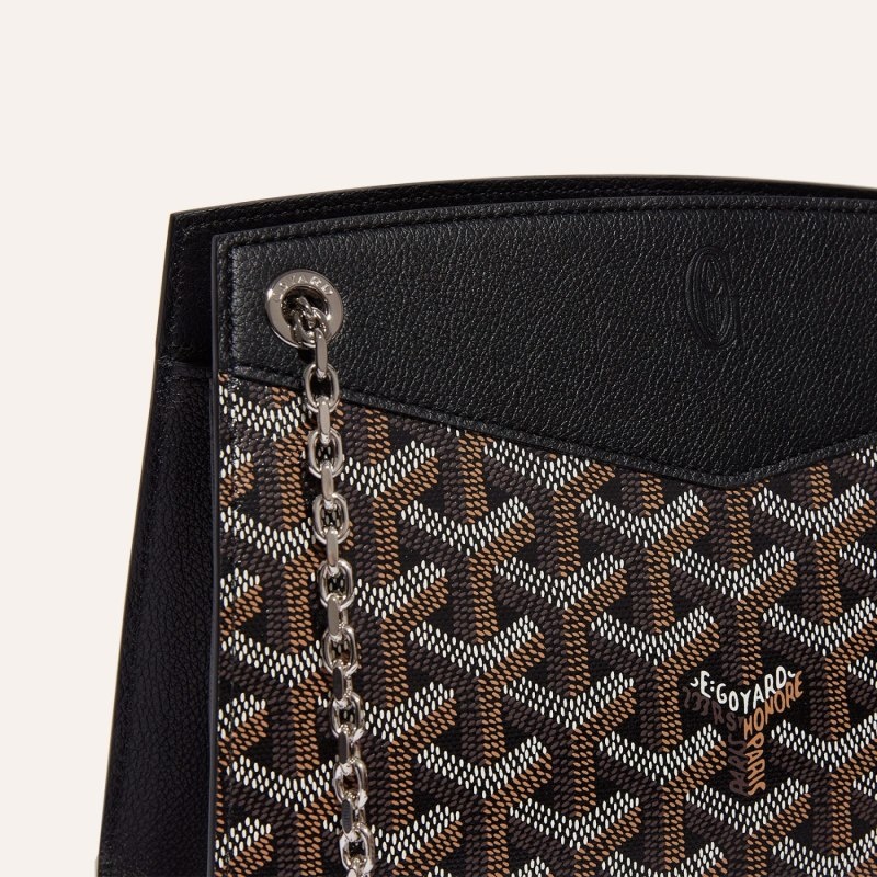 Goyard Rouette Structuré Mini Bag 黒 | YBIQ9789