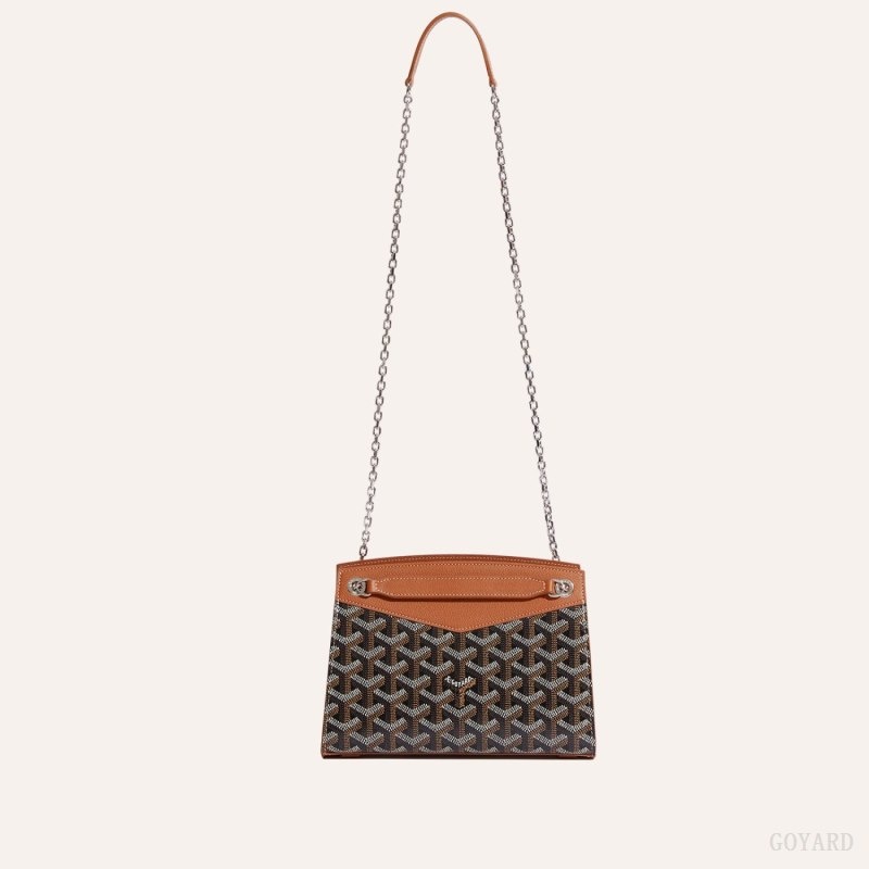 Goyard Rouette Structuré Mini Bag 黒 ブラウン | UTUN1104