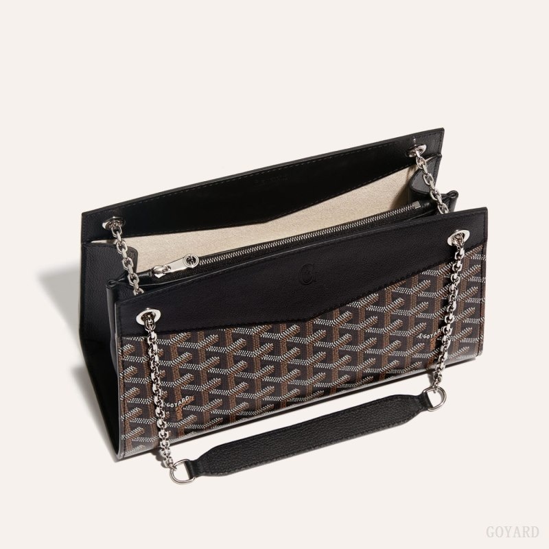 Goyard Rouette Structuré PM Bag 黒 | HCLO8168