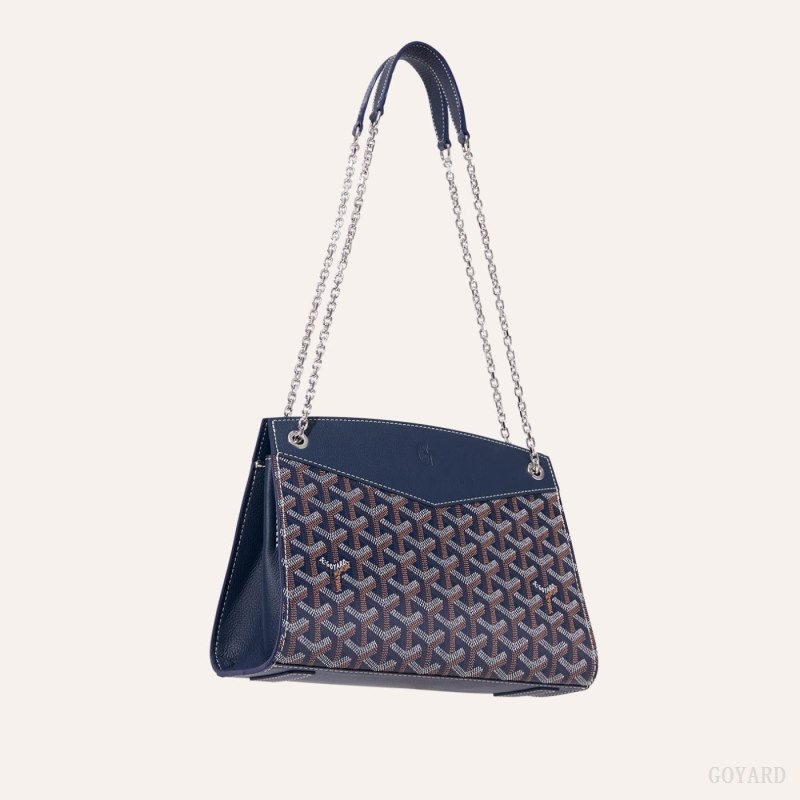 Goyard Rouette Structuré PM Bag ネイビー 青 | DOPY7849