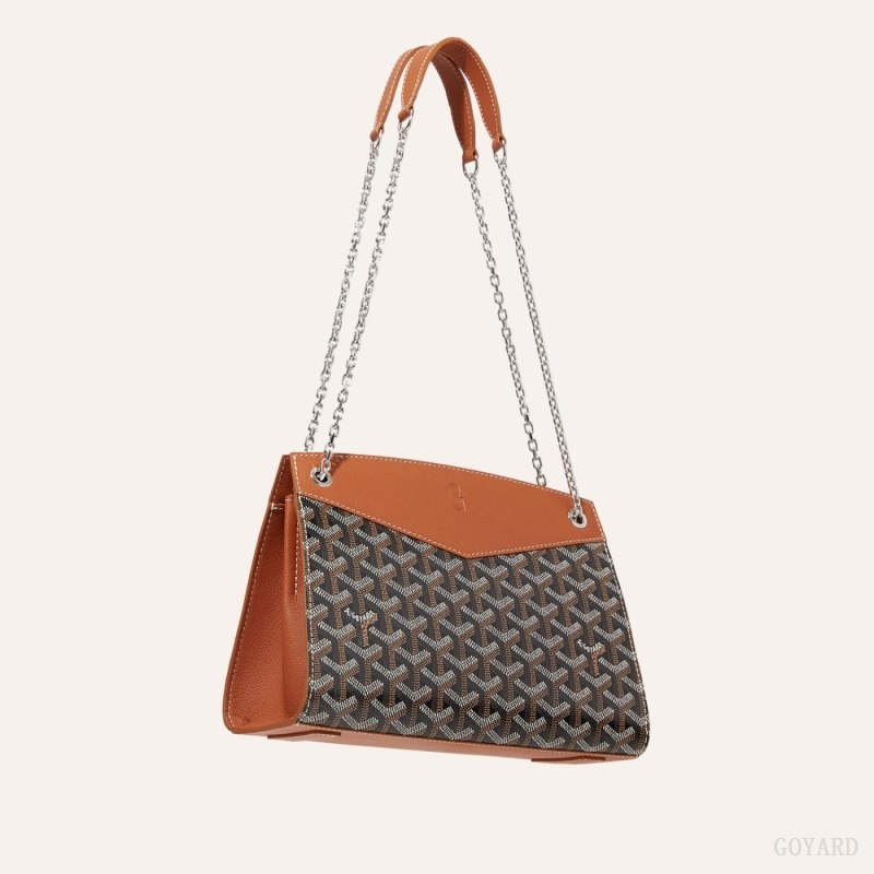 Goyard Rouette Structuré PM Bag 黒 ブラウン | INNP5233