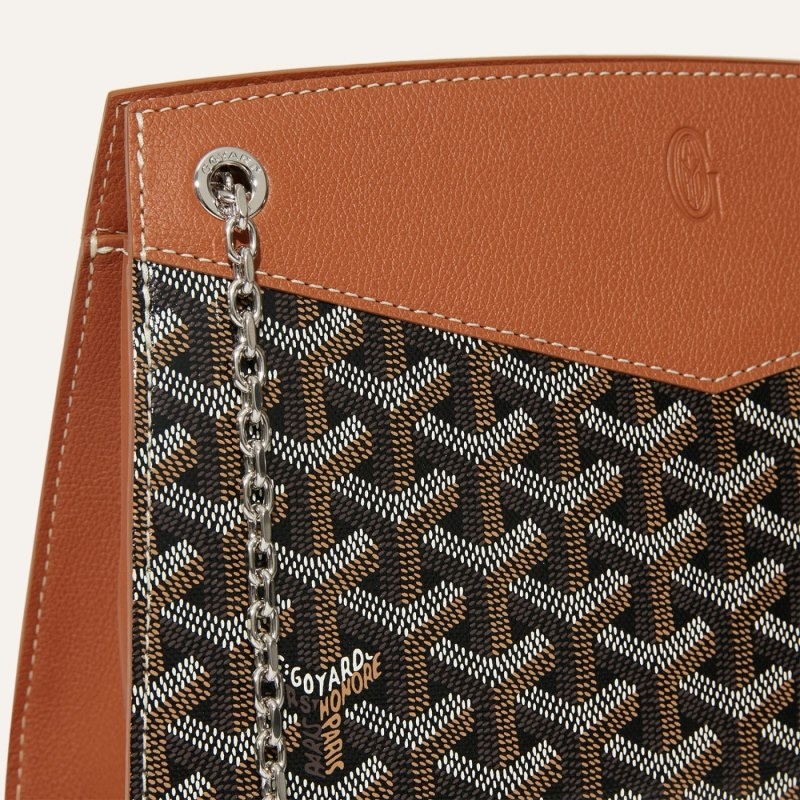 Goyard Rouette Structuré PM Bag 黒 ブラウン | INNP5233