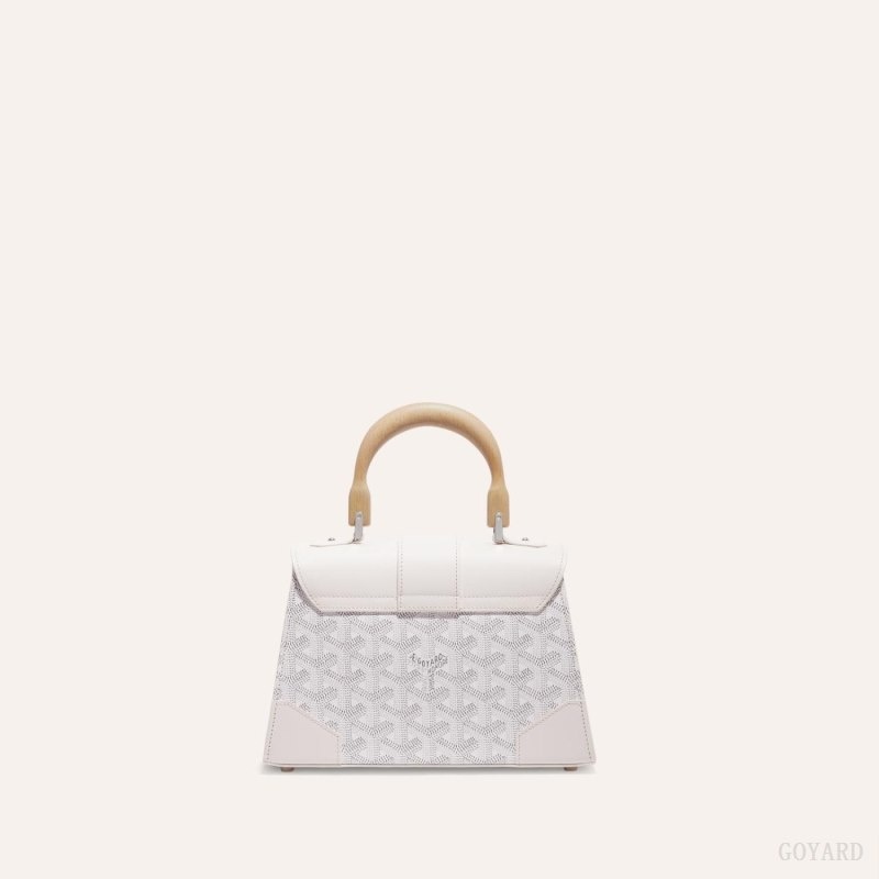 Goyard SAÏGON STRUCTURE MINI BAG 白 | DJJN8211