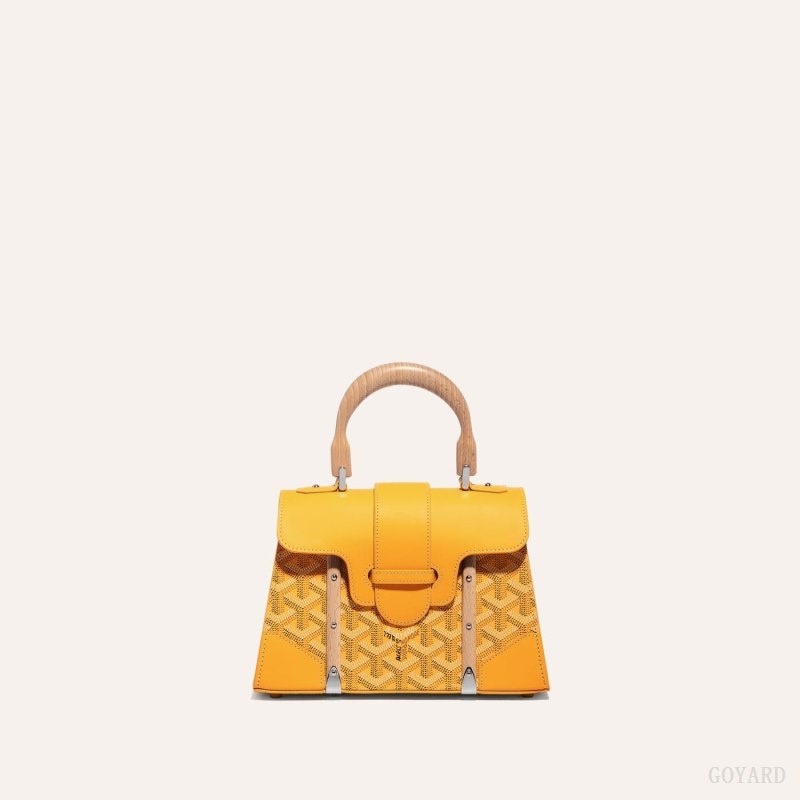 Goyard SAÏGON STRUCTURE MINI BAG 黄色 | EJDP2934