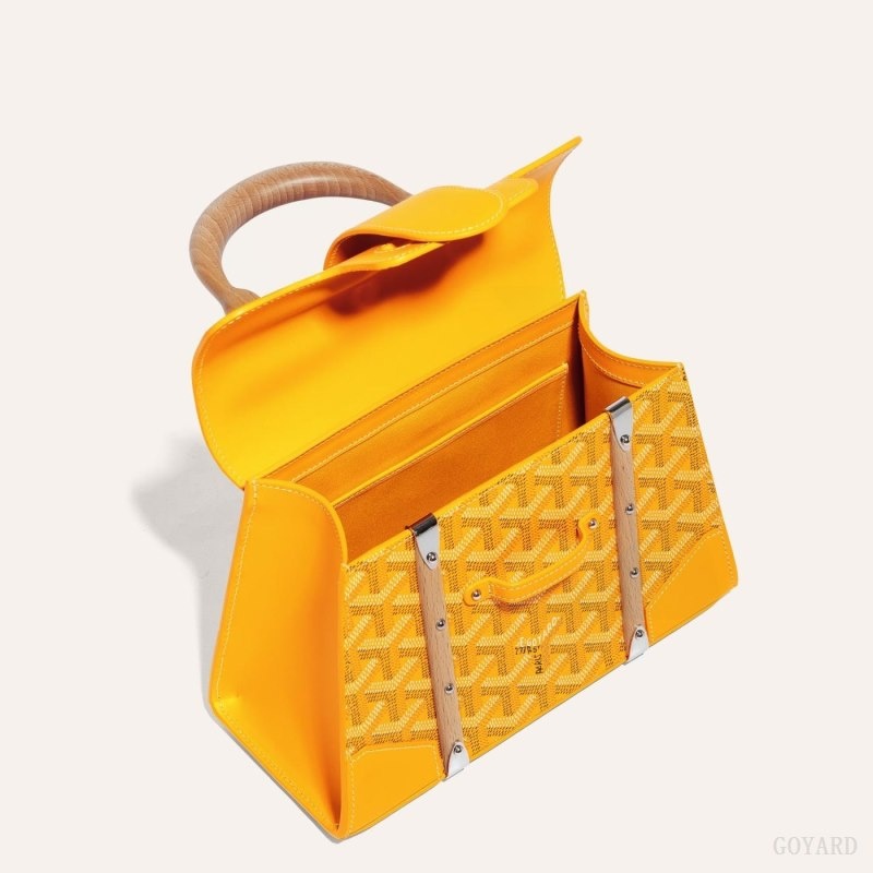 Goyard SAÏGON STRUCTURE MINI BAG 黄色 | EJDP2934