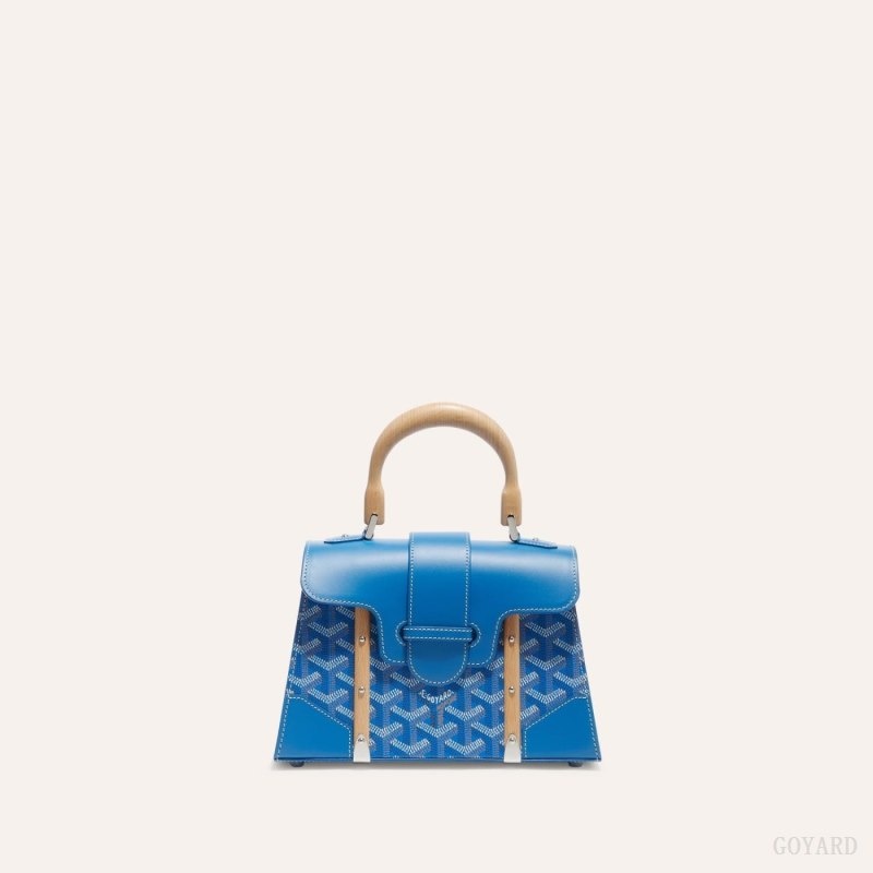 Goyard SAÏGON STRUCTURE MINI BAG 青 | EMGH2156