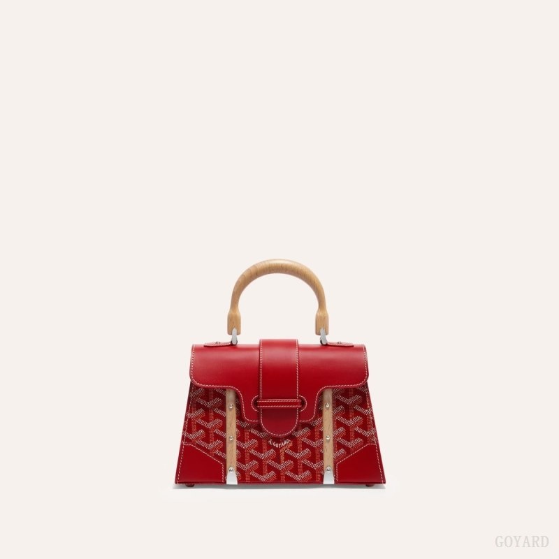 Goyard SAÏGON STRUCTURE MINI BAG 赤 | IFYW1961