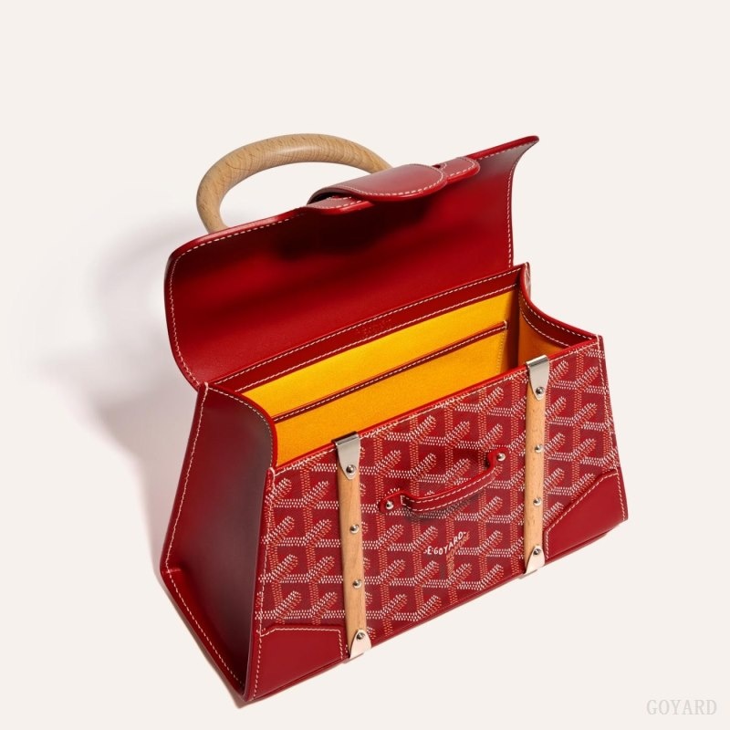 Goyard SAÏGON STRUCTURE MINI BAG 赤 | IFYW1961