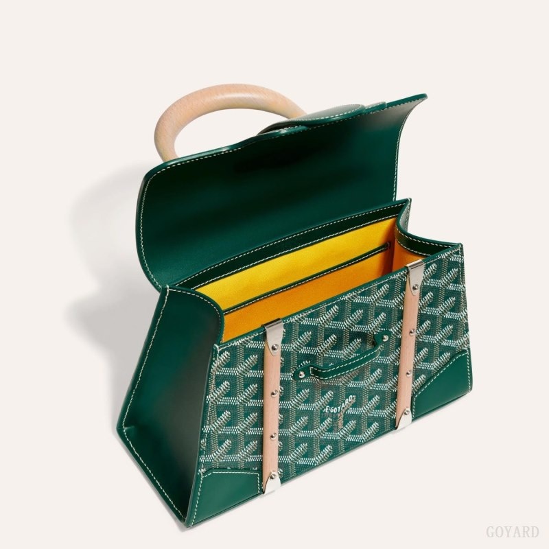 Goyard SAÏGON STRUCTURE MINI BAG 緑 | RZZU7900