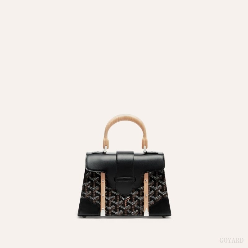 Goyard SAÏGON STRUCTURE MINI BAG 黒 | TQQD9303