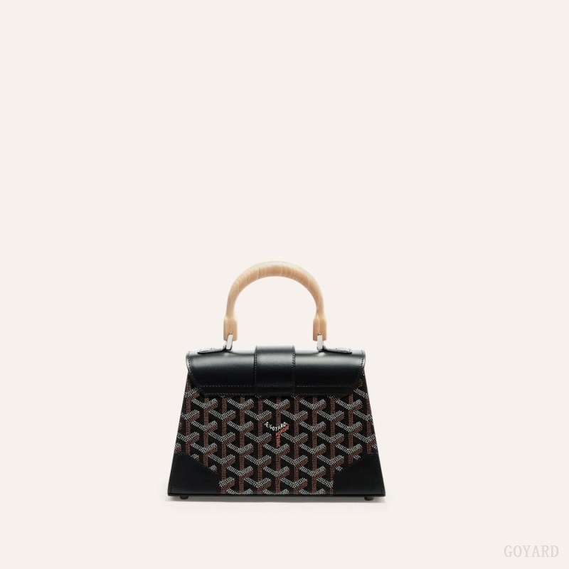 Goyard SAÏGON STRUCTURE MINI BAG 黒 | TQQD9303