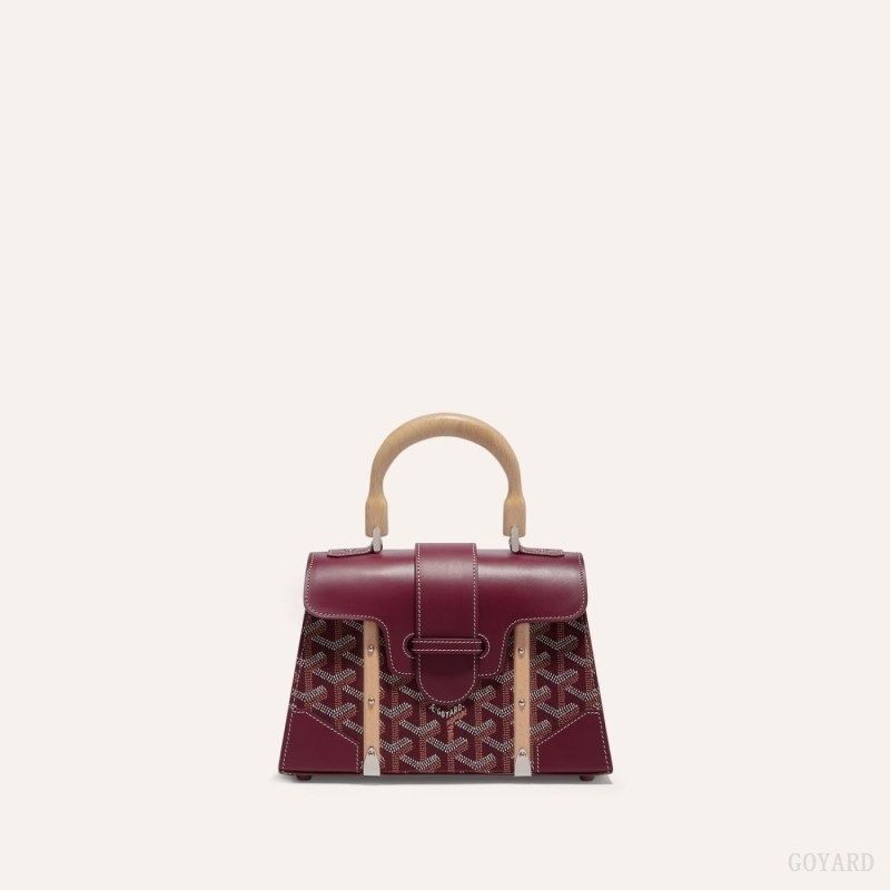 Goyard SAÏGON STRUCTURE MINI BAG ボルドー | WBON9924