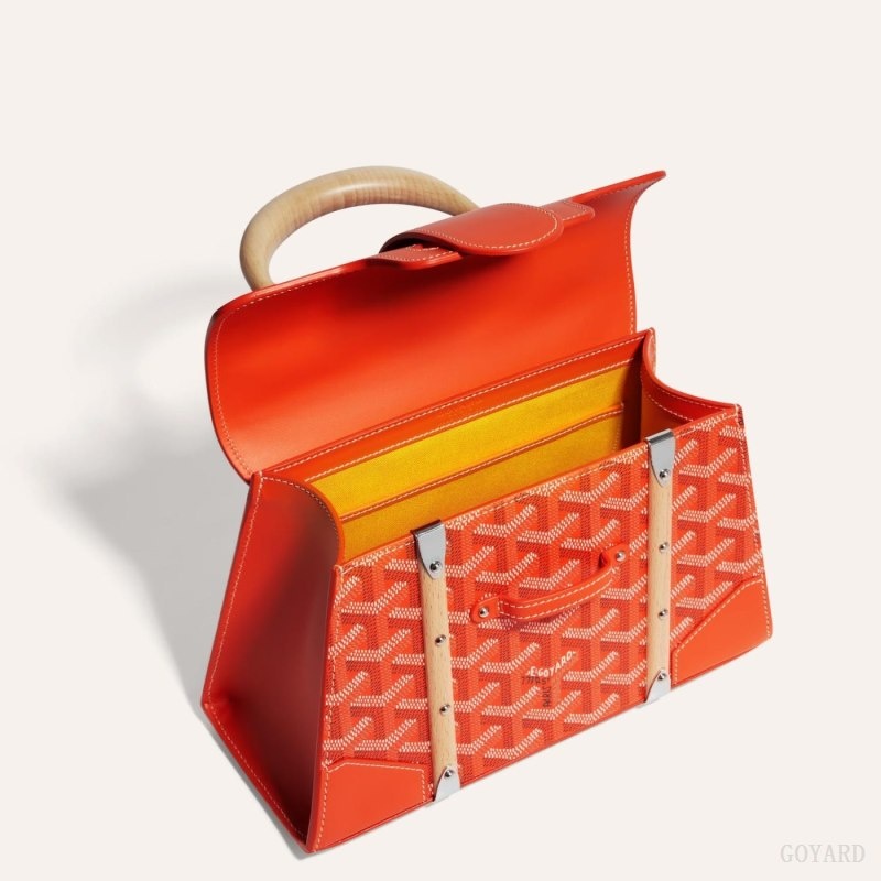 Goyard SAÏGON STRUCTURE MINI BAG オレンジ | XPDM4596