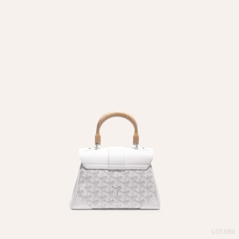 Goyard SAIGON SOUPLE MINI BAG 白 | QMXO8918