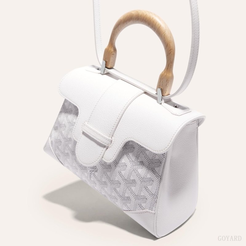 Goyard SAIGON SOUPLE MINI BAG 白 | QMXO8918