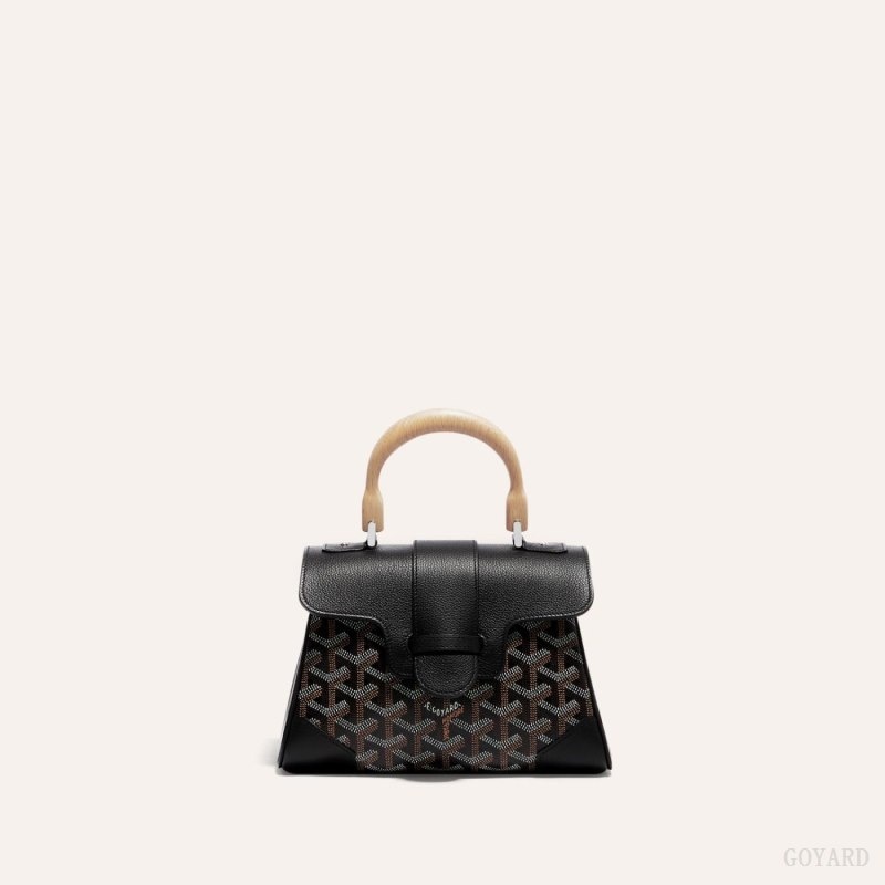 Goyard SAIGON SOUPLE MINI BAG 黒 | ZCFG7570